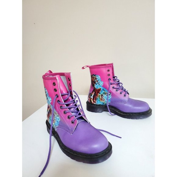 Dr. Martens | Shoes | Dr Martens X New Order 46 Techniques Limited Edition  Boots 4uk 37 6us Rare | Poshmark